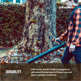 Schröder Backpack Leaf Blower - Backpack Blower - Gas Leaf Blower - SR - 6400L - 3.7 HP Engine