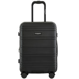 Scotch & Soda Rotterdam Expandable Hardside Luggage, Black, 22" Carry-On
