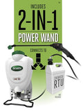 Scotts 2 Gallon Lithium - Ion Power Wand Backpack Sprayer for Sprayer for Watering, Fertilizing and Controlling Weeds in Lawn, Garden, Yard