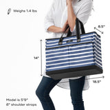 SCOUT Ben Pocket Tote - Large Multi - Use Tote Bag for, Nurses, Teachers, and Moms, 5 Pockets for Organizing, Breakaway Zipper