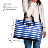 SCOUT Uptown Pocket Tote - Medium Multi - Use Tote Bag for Women, Nurses, Teachers, and Moms, 5 Pockets, Breakaway Zipper