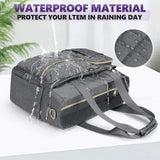 SDYSM Teacher Tote Bag 15.6 inch Laptop Bag Work Bags for Women Nurse Tote Professional Computer Messenger Shoulder Bags Laptop Briefcase for Office, College, Nursing, Grey