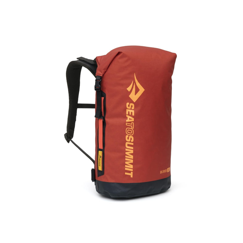 Sea to Summit Big River Dry Backpack with Adjustable Harness, 30 Liter, Picante Red