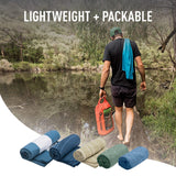 Sea to Summit Drylite Towel, Lightweight Camping and Travel Towel, Medium (20 x 39 inches), Sage Green