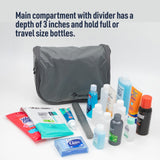 Sea to Summit Large Hanging Toiletry Bag, Travel Organizer for Men and Women, Atoll Blue