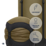 Sea to Summit Lightweight Compression Sack, Space - Saving Outdoor and Travel Storage, 8 Liter, Surf Blue