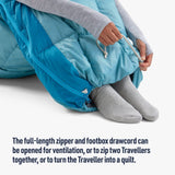 Sea to Summit Traveller Down Sleeping Bag Blanket, 45 - Degree, Regular