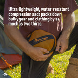 Sea to Summit Ultra - SIL Compression Sack, Ultralight Outdoor and Travel Storage, 13 Liter, Highrise Grey