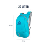 Sea to Summit Ultra - Sil Ultralight Day Pack, 20 - Liter, Atoll Blue