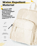SEAFEW Sling Crossbody Bag for Men Women, Tactical Backpack Shoulder Daypack Mini Anti - Theft Motorcycle Chest Bags, Small One Strap Backpack for Casual Travel Hiking Outdoor Sports Off White