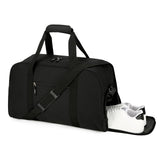 Searock 21 Inch Gym Bag with Shoe Compartment, Sports Duffle Bag for Travel, Carry On Duffel Bag, Weekender Overnight Bags for Men and Women Traveling, Black
