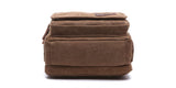 Sechunk Small Canvas Messenger Bag For Men Women Ipad Outdoor Leisure (grey)
