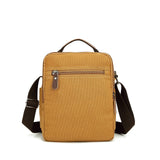 Sechunk Small Canvas Messenger Bag For Men Women Ipad Outdoor Leisure (yellow)