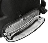 Securtex® Anti - theft Vacation Travel Backpack 10x13" Slash - Resistant Nylon Daypack w/RFID, Black Cheetah