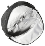Securtex® Anti - theft Vacation Travel Backpack 10x13" Slash - Resistant Nylon Daypack w/RFID, Black Cheetah