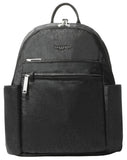 Securtex® Anti - theft Vacation Travel Backpack 10x13" Slash - Resistant Nylon Daypack w/RFID, Black Cheetah