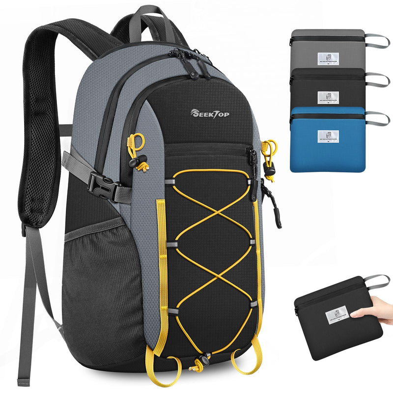 Seektop 20L Foldable Waterproof Hiking Backpack, Ultralight Small Lightweight Daypack Packable Backpack for Men Woman