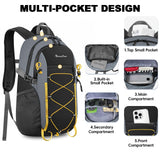 Seektop 20L Foldable Waterproof Hiking Backpack, Ultralight Small Lightweight Daypack Packable Backpack for Men Woman