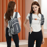 Seektop Expandable Small Hiking Backpack 12L - 15L Lightweight Packable Waterproof Daypack with Phone Pocket for Women Men