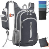 Seektop Expandable Small Hiking Backpack 12L - 15L Lightweight Packable Waterproof Daypack with Phone Pocket for Women Men