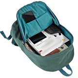 seemeroad Canvas College Laptop Backpack, Durable Rucksack Travel Notebook Bag Backpack Book Bag for Men Women Turquoise Factory Directly