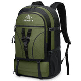 SEMSTY Hiking Backpack, 30L/40L/50L Expandable Hiking Backpack for Men and Women, Travel Camping Backpack Flight Approved