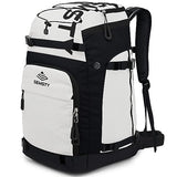 SEMSTY Ski Boot Bag, 55L Waterproof Snowboard & Ski Boots Travel Backpack for Boots, Helmet, Goggles, Gloves & Accessories | Backpacks4Less