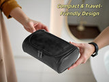 Shcnlery Personalized Small Toiletry Bag for Men,Minimalist Travel Toiletry Organizer Dopp Kit Water - resistant Makeup Bag for Travel Essentials,Travel Gifts For Men Unique
