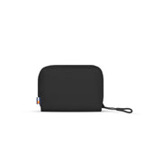 Sherpani Barcelona, Small Nylon Bifold Zipper Pocket Wallet for Women, Travel Bag, RFID Protection, Travel Gift (Raven Heritage)