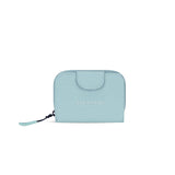 Sherpani Barcelona, Small Nylon Bifold Zipper Pocket Wallet, Travel Bag, RFID Protection, Travel Gift (Surf)