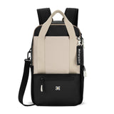 Sherpani Camden, Convertible Backpack, 3 in 1 Tote Bag, Crossbody Bag, Cross Body Purse, 18L Travel Backpack, Travel Gifts for Women, RFID Protection, Fits 13” Laptop (Con Leche Classic)