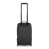 Sherpani Ciel, 22 Inch Rolling Duffel Bag With Wheels, Lightweight 2 Wheel Travel Luggage, 52L Duffle Suitcase for Women, Travel Gift (Black)