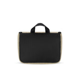 Sherpani Co - Pilot, Travel Toiletry Bag, Hanging Cosmetic Organizer, Water Resistant Makeup Bag, Shower Dopp Kit, Essentials Toiletries for Women, Travel Gift (Straw Signature)