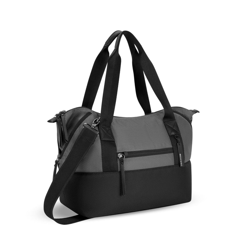 Sherpani Eclipse, Anti Theft Tote Bag, Travel Crossbody Bag, Lightweight Teacher Tote, 12L Shoulder Purse, Handbags for Women, Metal Hardware, Travel Gift (Granite Signature)