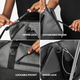 Sherpani Eclipse, Anti Theft Tote Bag, Travel Crossbody Bag, Lightweight Teacher Tote, 12L Shoulder Purse, Handbags for Women, Metal Hardware, Travel Gift (Straw Signature)
