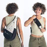 Sherpani Esprit, Sling Backpack, 10L Travel Bag, Shoulder Sling Purse, Crossbody Backpack, Unisex Travel Gifts, RFID Protection, Fits 10 Inch Tablet (Terrazzo)