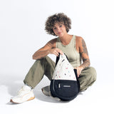 Sherpani Esprit, Sling Backpack, 10L Travel Bag, Shoulder Sling Purse, Crossbody Backpack, Unisex Travel Gifts, RFID Protection, Fits 10 Inch Tablet (Terrazzo)