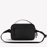 Sherpani Hyk, Small Sling Bag, 1L Belt Bag, Lightweight Travel Fanny Pack, Sling Crossbody Purse with RFID Blocking for Women (Raven Classic)