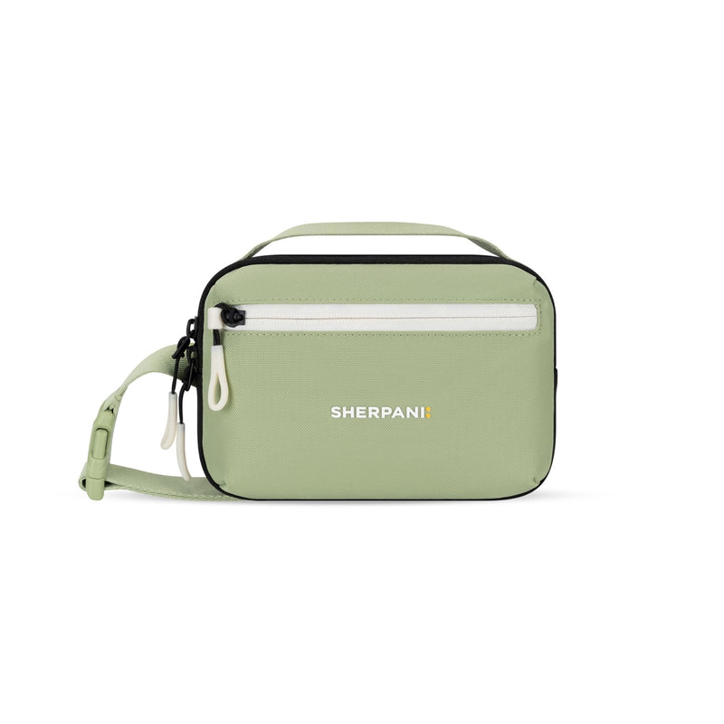 Sherpani Hyk, Small Sling Bag, 1L Belt Bag, Lightweight Travel Fanny Pack, Sling Crossbody Purse with RFID Blocking (Palm)