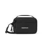 Sherpani Hyk, Small Sling Bag, 1L Belt Bag, Lightweight Travel Fanny Pack, Sling Crossbody Purse with RFID Blocking (Raven)