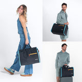 Sherpani Jaunt Garment Duffle Bag, Carry - On Garment Duffel, 34L Wrinkle - Free Travel Bag, Convertible Garment Duffle For Men Women, Unisex Travel Gift (Chromatic)