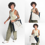 Sherpani Jetsetter, 15.6" Laptop Tote, Shoulder Crossbody Bag for Work Travel, with RFID protection (Terrazzo)