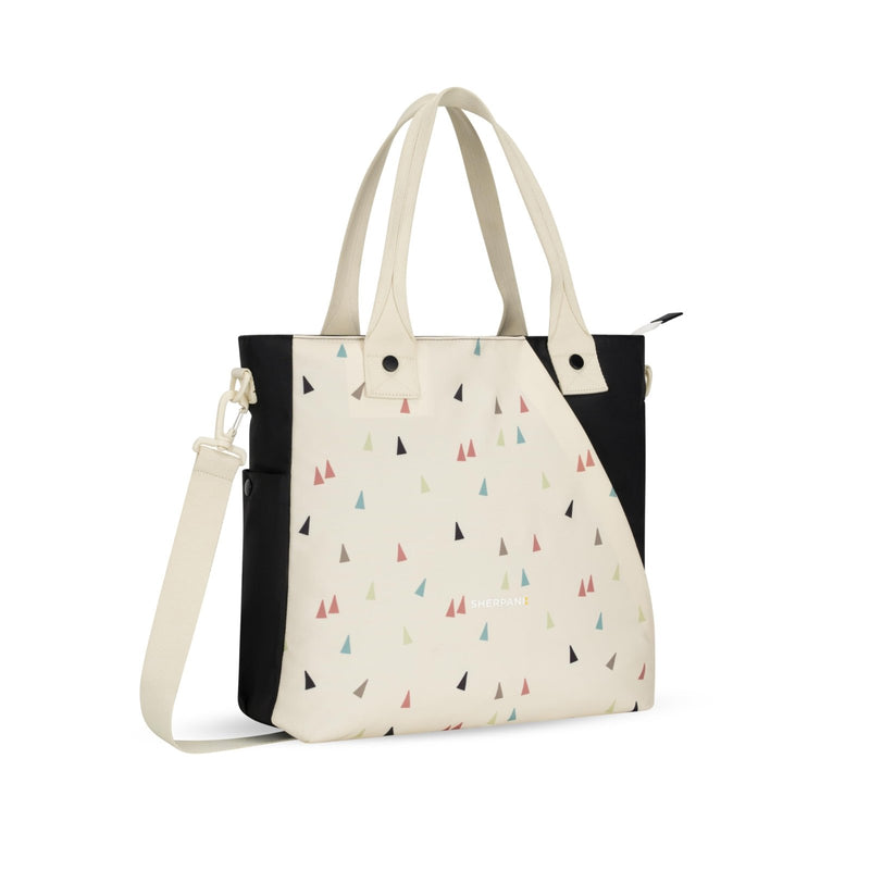 Sherpani Jetsetter, 15.6" Laptop Tote, Shoulder Crossbody Bag for Work Travel, with RFID protection (Terrazzo)
