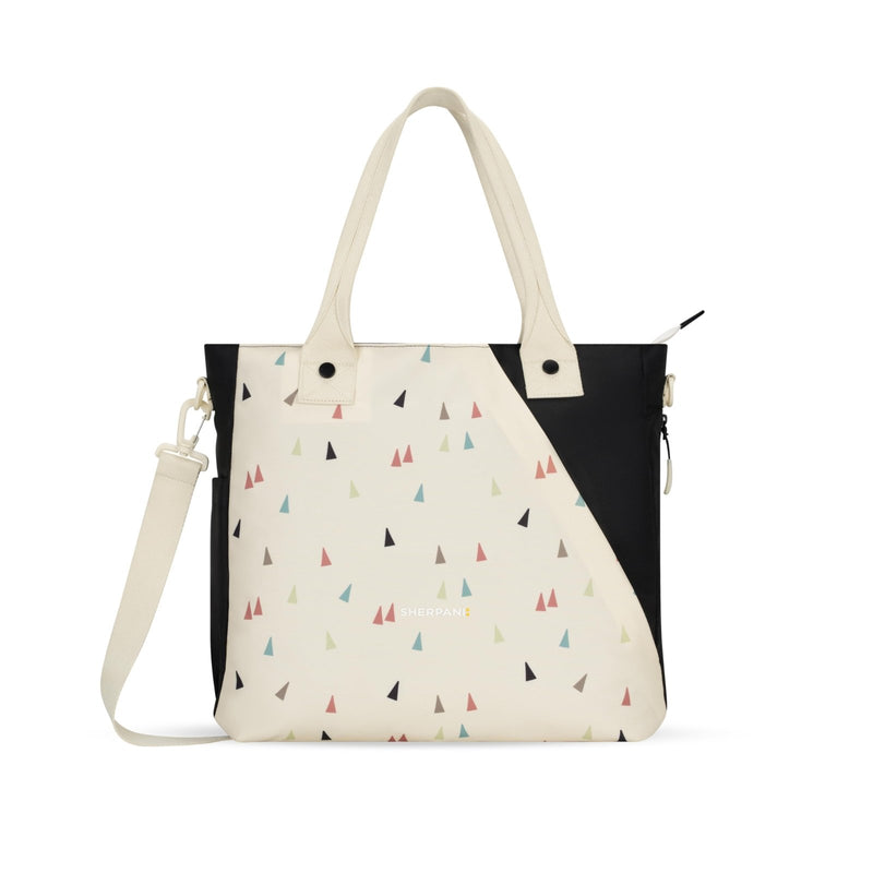 Sherpani Jetsetter, 15.6" Laptop Tote, Shoulder Crossbody Bag for Work Travel, with RFID protection (Terrazzo)