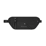 Sherpani Jett, Travel Money Belt, Secure Waist Bag, Slim Passport Holders, Blocking Hidden Wallet Belt Bag, Fanny Pack for Women, Travel Gift, RFID Protection (Carbon Signature)