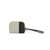 Sherpani Jolie, Lightweight Travel Pouch, Cosmetic Bag, Recycled Wristlet Bag, Toiletry Bag for Women, Travel Gift (Wasabi Stone, Small)