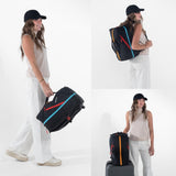 Sherpani Juno, 2 in 1 Travel Backpack, Expandable Carry - On, Duffel Bag, Fits 15 Inch Laptop for Travel, Sport, Hiking (Chromatic)