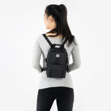Sherpani Logan, Mini Backpack for Women, Travel Backpack Purse, Nylon Tote Bag for Women, RFID Protection (Raven)