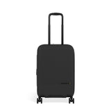 Sherpani Meridian, 22 Inch Carry On Luggage Airline Approved, Rolling Hardside Suitcase 22x14x9, Hard Shell Luggage with Double Spinner Wheels, Expandable Suitcase for Men Women, Travel Gift (Black)