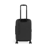 Sherpani Meridian, 22 Inch Carry On Luggage Airline Approved, Rolling Hardside Suitcase 22x14x9, Hard Shell Luggage with Double Spinner Wheels, Expandable Suitcase for Men Women, Travel Gift (Black)